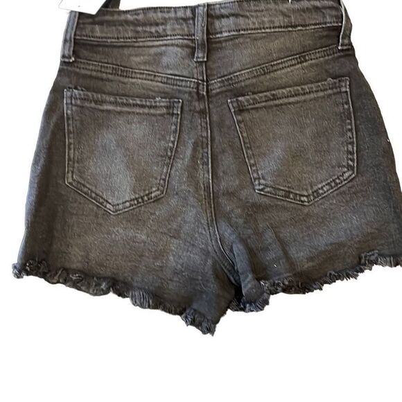 Nordstrom Abound Black Wash Denim Shorts - Picture 1 of 10